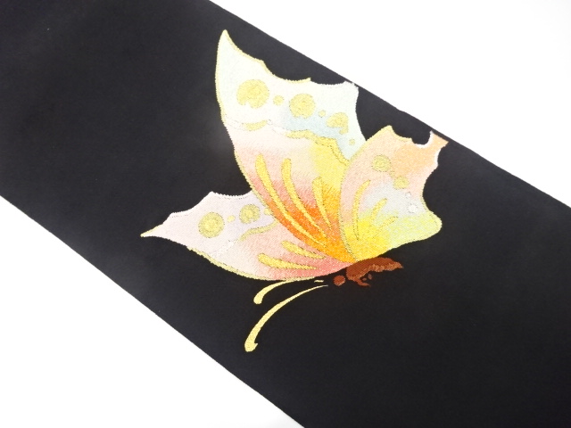 アンティーク　綴れ　花模様織り出し名古屋帯（着用可）